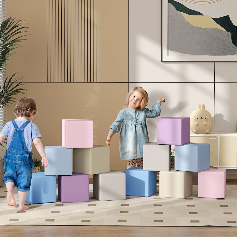 Image 976683_ALTMORE1.jpg, Product 976-683 / Price $99.99, Soozier 12 Piece Foam Blocks Soft Play Equipment for Kids from Soozier on TSC.ca's Home & Garden department