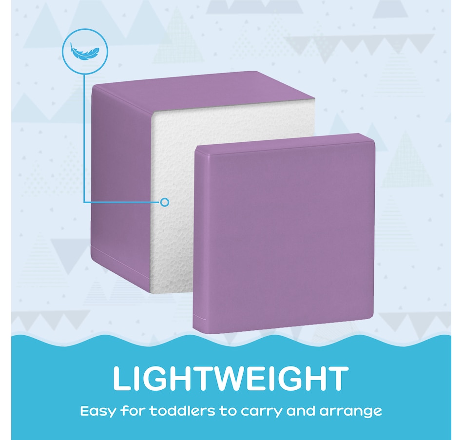 Image 976683_ALTMORE3.jpg, Product 976-683 / Price $102.99, Soozier 12 Piece Foam Blocks Soft Play Equipment for Kids from Soozier on TSC.ca's Home & Garden department