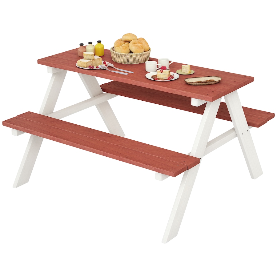 Image 976710.png, Product 976-710 / Price $84.99, Outsunny Wooden Kids Picnic Table Set for Kids Aged 3-8 Years Old from Outsunny on TSC.ca's Home & Garden department