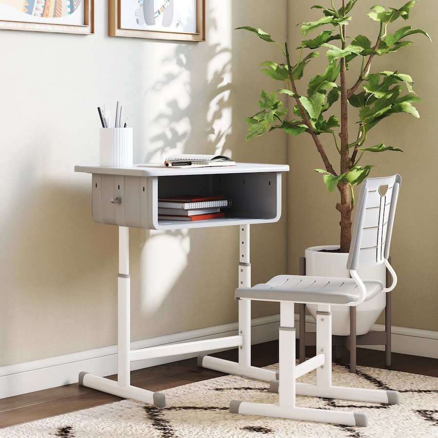 Image 976713_ALTMORE8.jpg, Product 976-713 / Price $132.99, Qaba Kids Desk and Chair Set, Height Adjustable Children Study Desk and Chair from Qaba on TSC.ca's Home & Garden department
