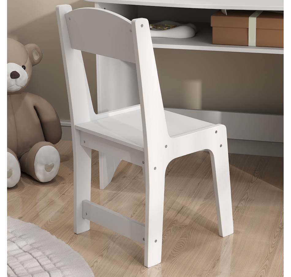 Image 976728_ALTMORE7.jpg, Product 976-728 / Price $109.99, Qaba Kids Vanity Set, Makeup Dressing Table Pretend Play Set w/ Mirror from Qaba on TSC.ca's Home & Garden department