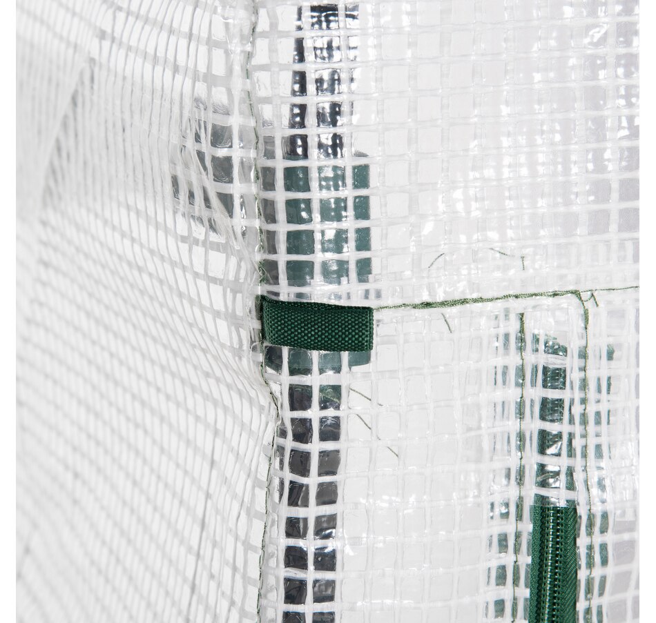 Image 976745_ALTMORE7.jpg, Product 976-745 / Price $54.99, Outsunny Portable Greenhouse with 4 Tier Shelves, Outdoor Hot House, White from Outsunny on TSC.ca's Home & Garden department