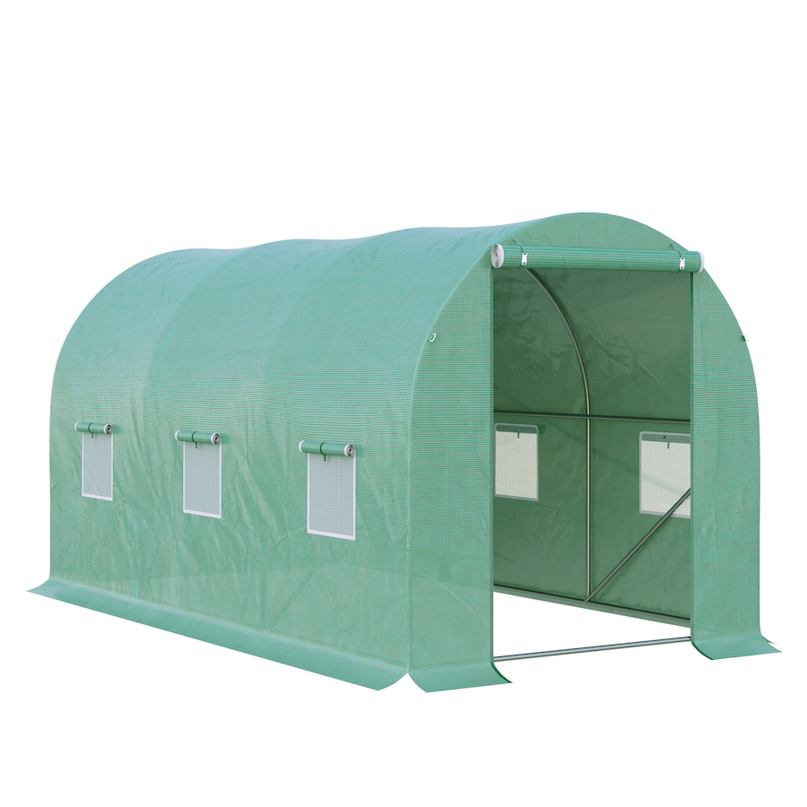 Image 976746.jpg, Product 976-746 / Price $119.99, Outsunny Tunnel Greenhouse Plant Gardening Warm House with PE Cover, Green from Outsunny on TSC.ca's Home & Garden department