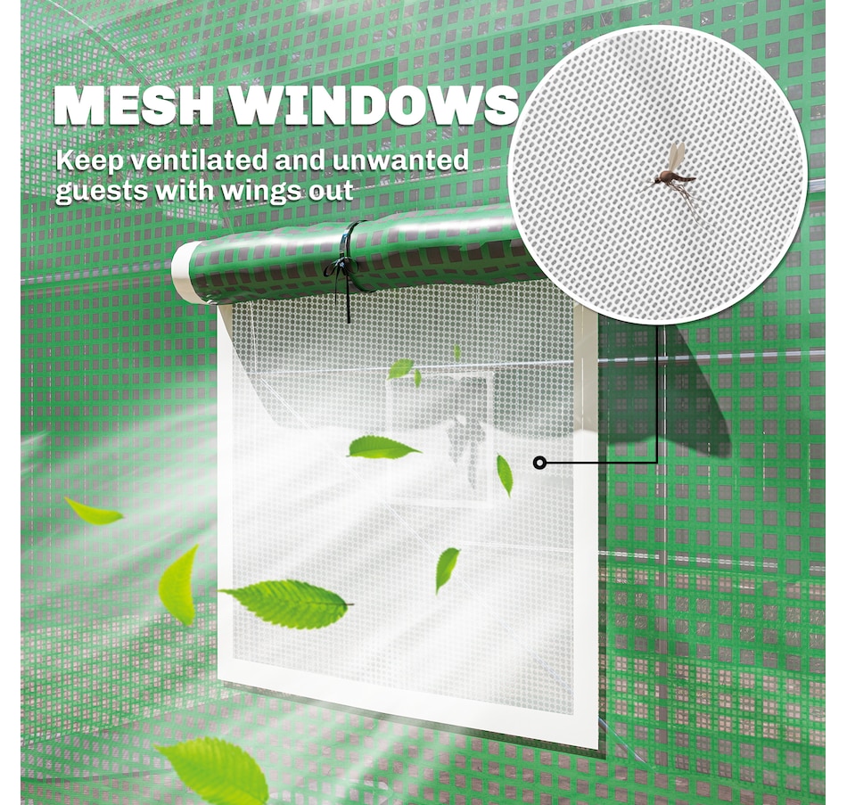 Image 976746_ALTMORE11.jpg, Product 976-746 / Price $124.99, Outsunny Tunnel Greenhouse Plant Gardening Warm House with PE Cover, Green from Outsunny on TSC.ca's Home & Garden department
