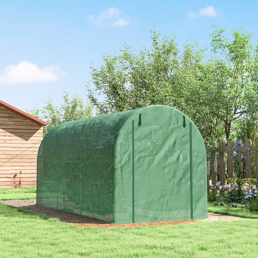 Image 976746_ALTMORE16.jpg, Product 976-746 / Price $119.99, Outsunny Tunnel Greenhouse Plant Gardening Warm House with PE Cover, Green from Outsunny on TSC.ca's Home & Garden department