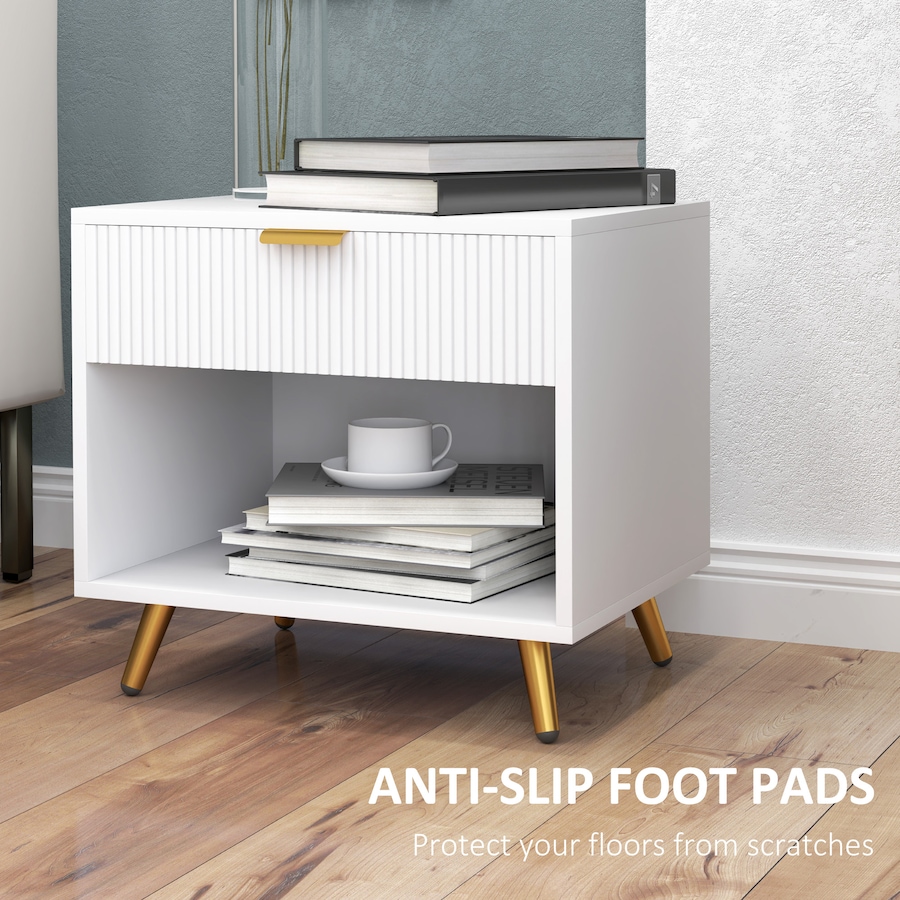 Image 976751_ALTMORE14.jpg, Product 976-751 / Price $84.99, HOMCOM Nightstand with Drawer and Open Compartment for Bedroom from HOMCOM on TSC.ca's Home & Garden department