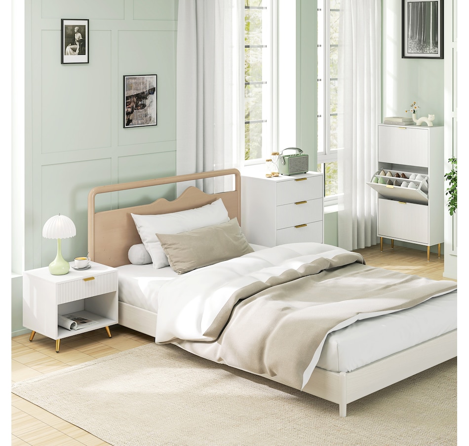 Image 976751_ALTMORE15.jpg, Product 976-751 / Price $79.99 - $89.99, HOMCOM Nightstand with Drawer and Open Compartment for Bedroom from HOMCOM on TSC.ca's Home & Garden department