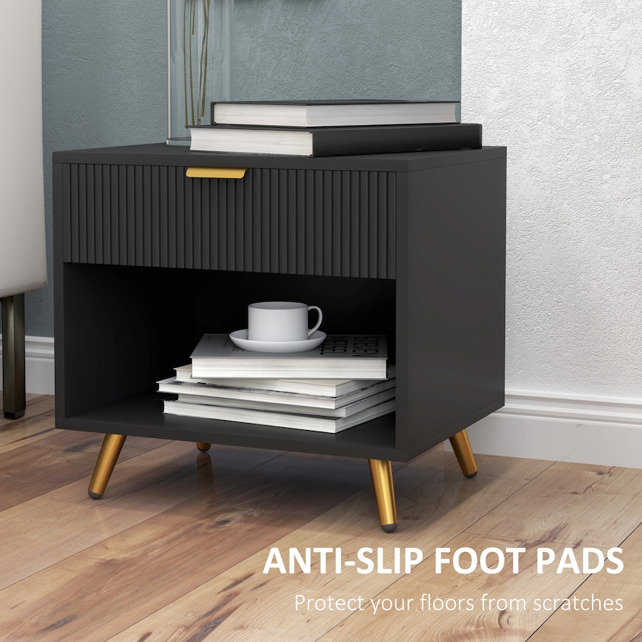 Image 976751_ALTMORE6.jpg, Product 976-751 / Price $84.99, HOMCOM Nightstand with Drawer and Open Compartment for Bedroom from HOMCOM on TSC.ca's Home & Garden department