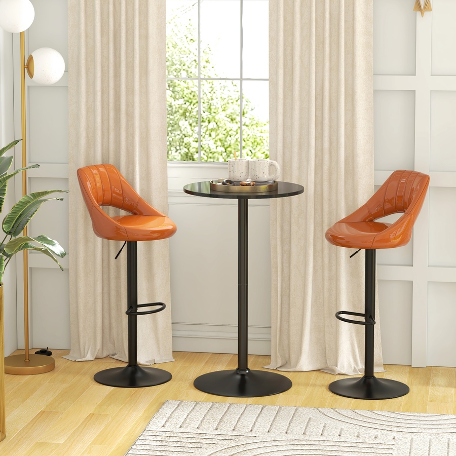 Image 976753_ALTMORE1.jpg, Product 976-753 / Price $115.99, HOMCOM Round Bar Table for 2 People, High Pub Table with Steel Base from HOMCOM on TSC.ca's Home & Garden department