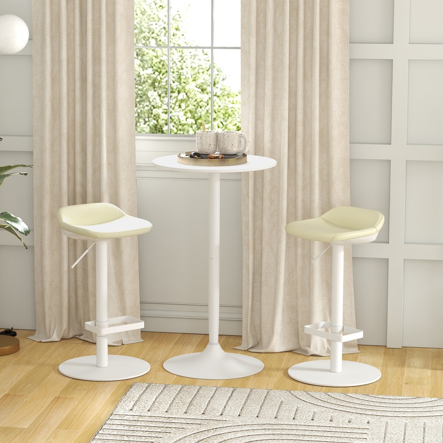 Image 976753_ALTMORE9.jpg, Product 976-753 / Price $115.99, HOMCOM Round Bar Table for 2 People, High Pub Table with Steel Base from HOMCOM on TSC.ca's Home & Garden department