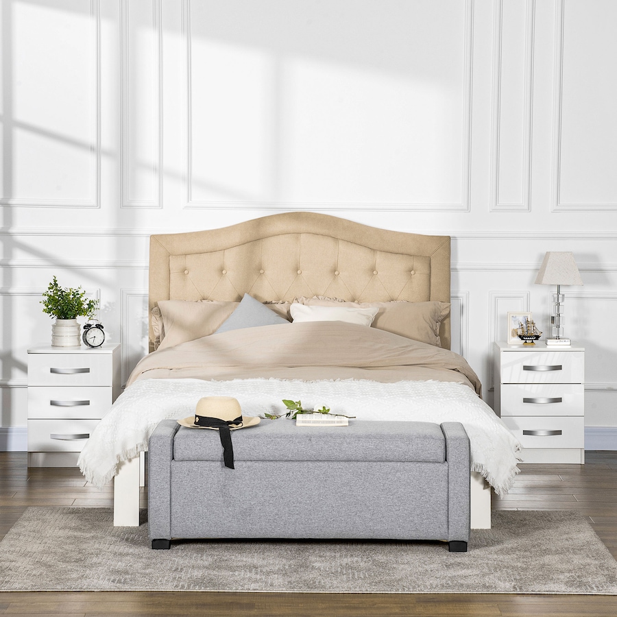 Image 976755_ALTMORE18.jpg, Product 976-755 / Price $159.99 - $192.99, HOMCOM Nightstand Set of 2, Bedside Tables with 3 High Gloss Drawers from HOMCOM on TSC.ca's Home & Garden department