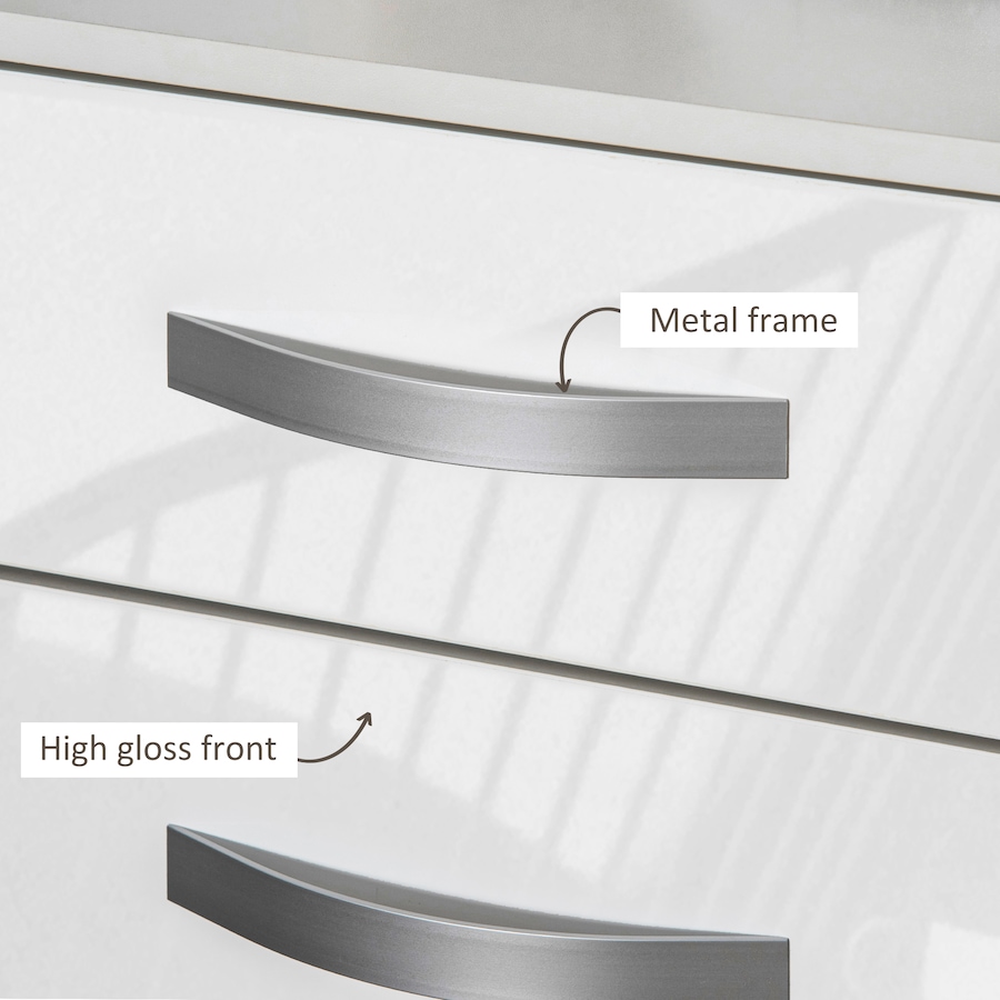Image 976755_ALTMORE23.jpg, Product 976-755 / Price $159.99 - $192.99, HOMCOM Nightstand Set of 2, Bedside Tables with 3 High Gloss Drawers from HOMCOM on TSC.ca's Home & Garden department