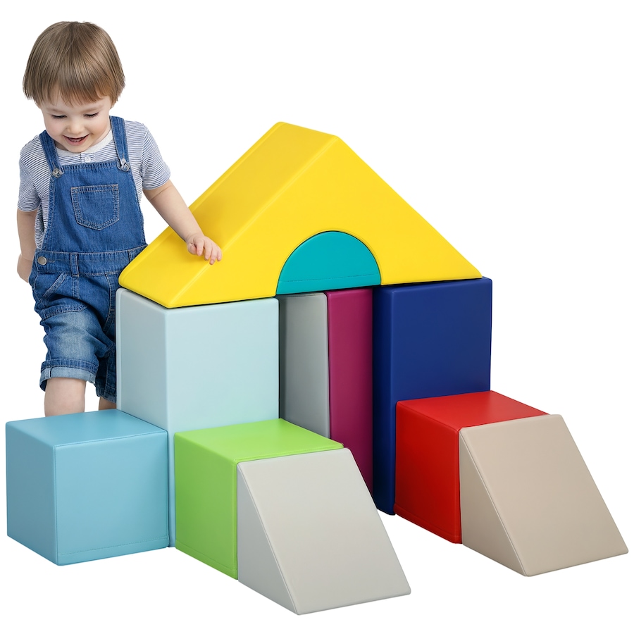 Image 976758.jpg, Product 976-758 / Price $159.99, Soozier 11 Piece Soft Play Blocks for Kids 12-36 months, Light Colour from Soozier on TSC.ca's Home & Garden department