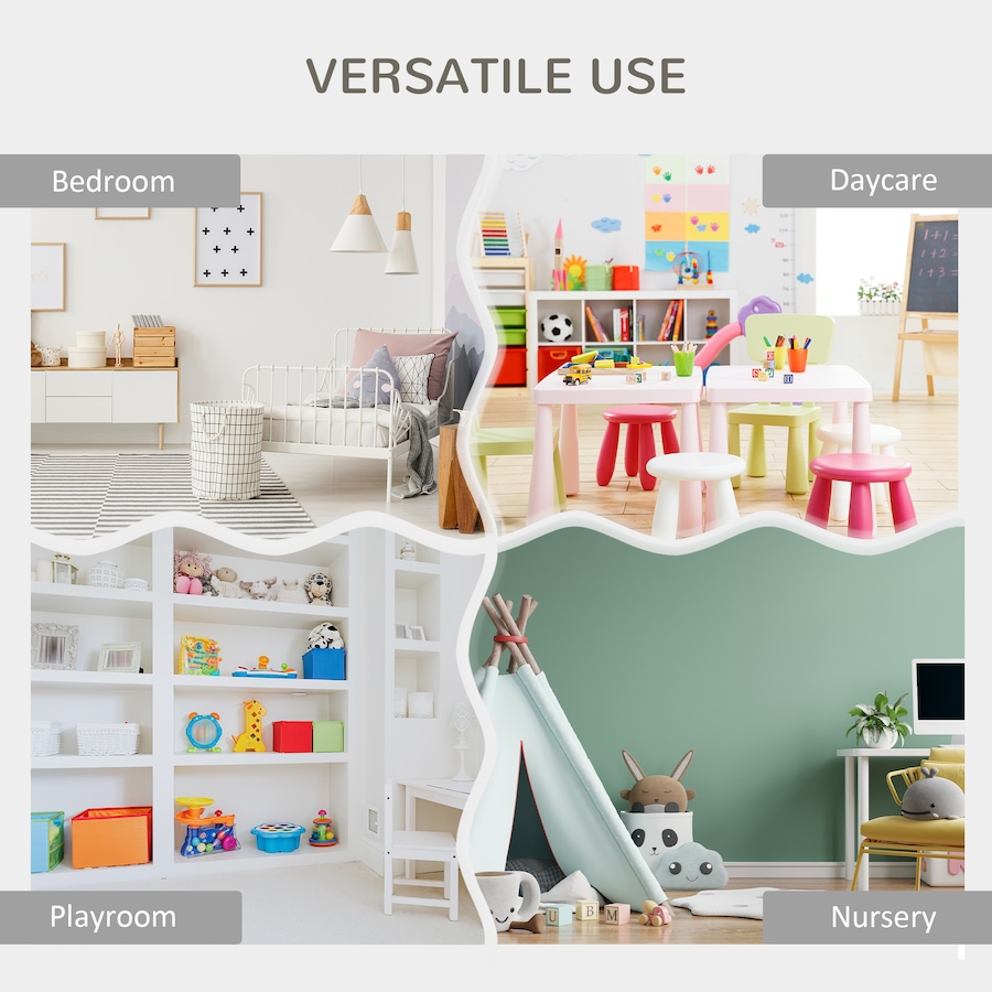 Image 976784_ALTMORE5.jpg, Product 976-784 / Price $64.99, Qaba Kids Toy Storage Organizer Shelf, Children Bookshelf for Bedroom, Grey from Qaba on TSC.ca's Home & Garden department