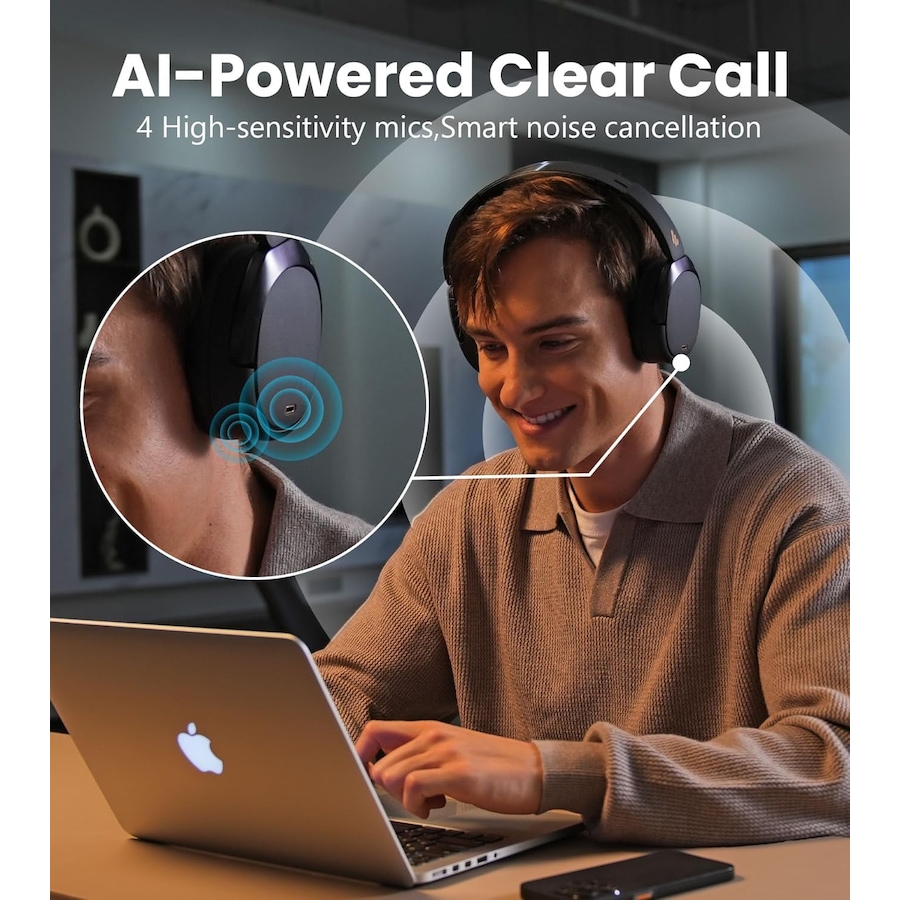 Image 976787_ALTMORE5.jpg, Product 976-787 / Price $229.99, Edifier WH950NB Gen 2 Wireless Hybrid Active Noise Cancelling Headphones from Edifier on TSC.ca's Electronics department