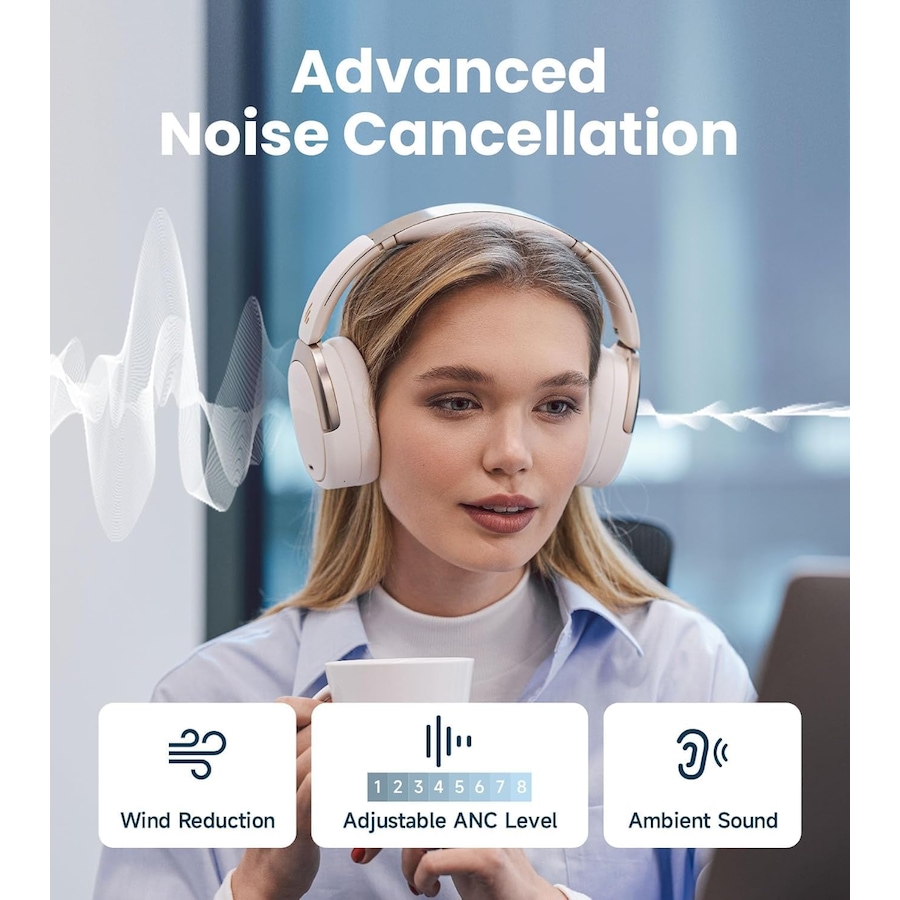 Image 976787_ALTMORE9.jpg, Product 976-787 / Price $229.99, Edifier WH950NB Gen 2 Wireless Hybrid Active Noise Cancelling Headphones from Edifier on TSC.ca's Electronics department