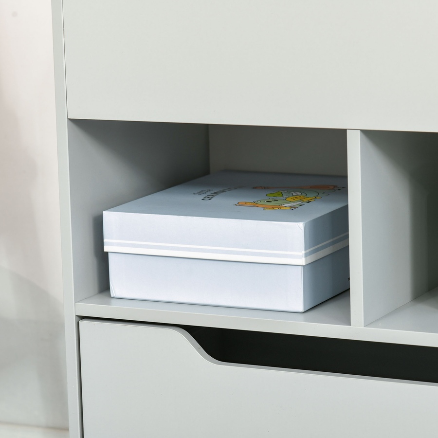 Image 976795_ALTMORE8.jpg, Product 976-795 / Price $113.99, HOMCOM Kids Bookcase Multi-Shelf Rack Organizer with Storage Drawer for Books for Reading Nook from HOMCOM on TSC.ca's Home & Garden department
