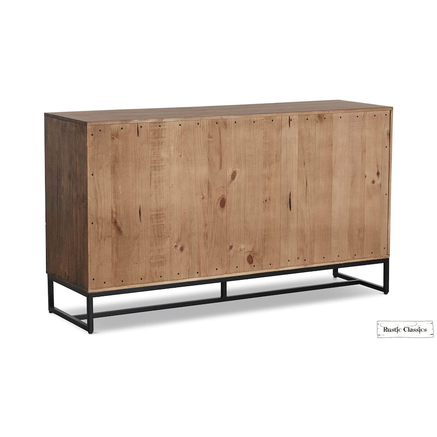 Image 976811_ALTMORE9.jpg, Product 976-811 / Price $1,299.99, Rustic Classics Blackcomb Reclaimed Wood and Metal 6 Drawer Dresser in Coffee Bean from Rustic Classics on TSC.ca's Home & Garden department