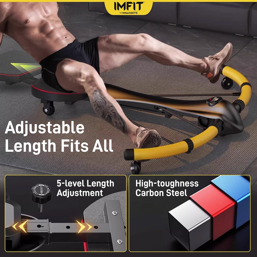 Image 976819_ALTMORE2.jpg, Product 976-819 / Price $224.99, IMFit PowerArc Abdominal Machine | Adjustable Resistance Levels | Ergonomic Design | Compact and Portable | Multi-Functional Core Workout Machine | Three-Gear Intensity Adjustment | 90° Extension Angle from IMFIT on TSC.ca's Health & Fitness department