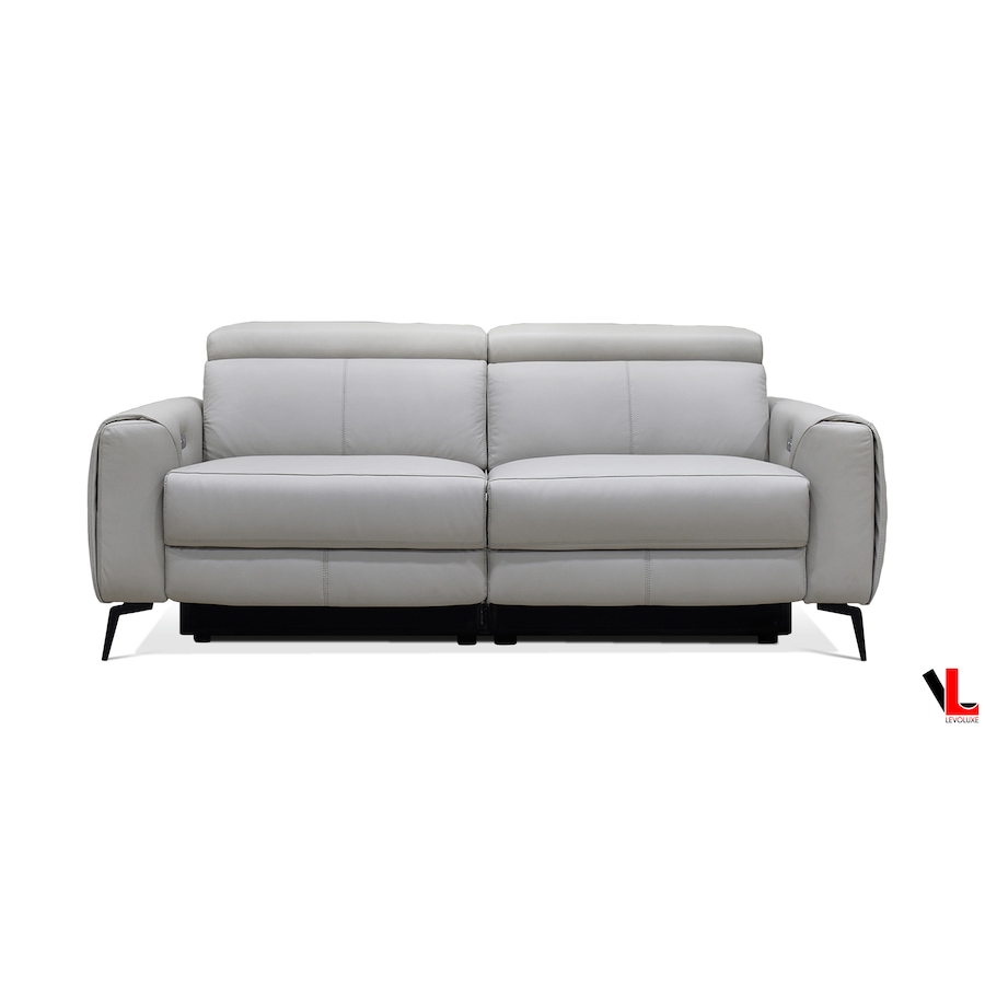 Image 976825_ALTMORE2.png, Product 976-825 / Price $2,989.99, Levoluxe Lennox 81" Power Reclining Sofa with Adjustable Headrest in Light Grey Leather Match from Levoluxe on TSC.ca's Home & Garden department