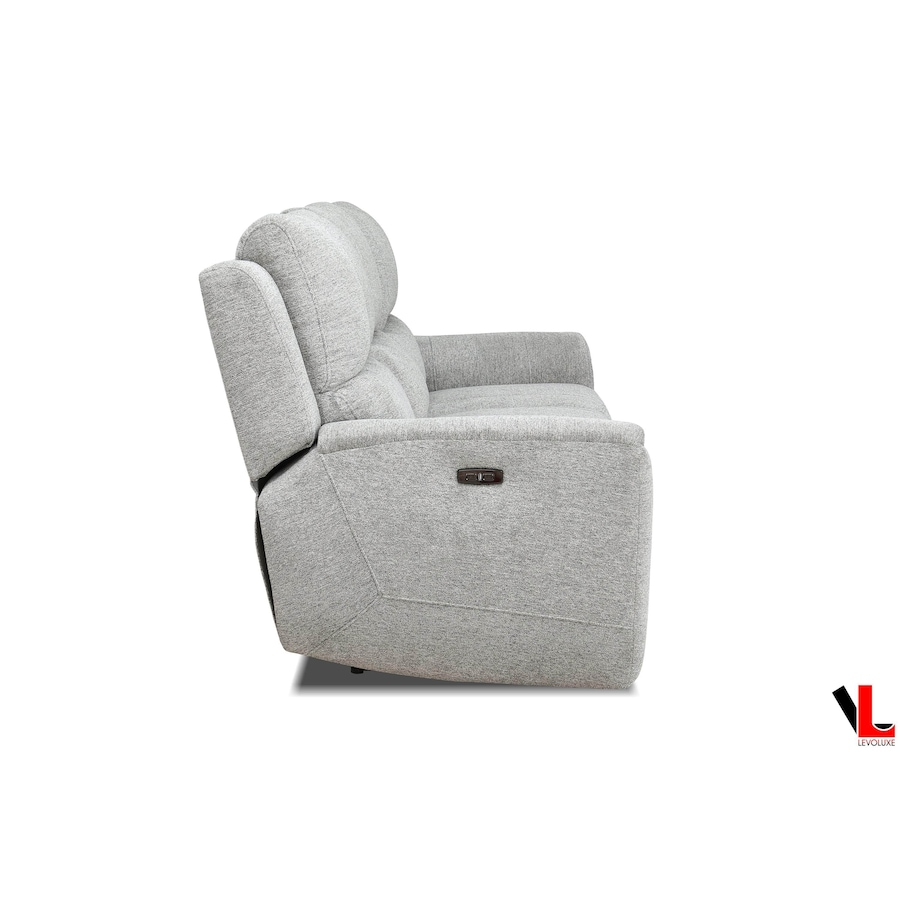Image 976835_ALTMORE6.jpg, Product 976-835 / Price $2,399.99, Levoluxe Sentinel 87.8" Power Reclining Sofa with Power Headrest in Tweed Ash Fabric from Levoluxe on TSC.ca's Home & Garden department