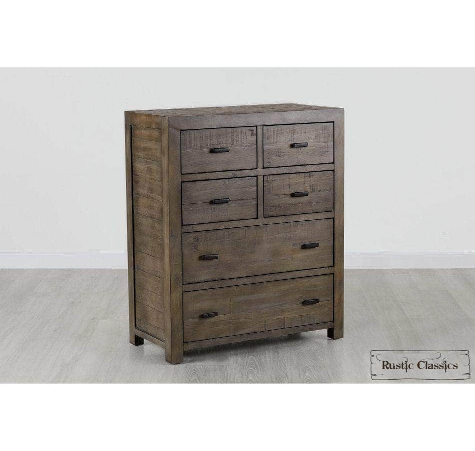 Image 976844.jpg, Product 976-844 / Price $1,299.99, Rustic Classics Whistler Reclaimed Wood 6 Drawer Chest in Grey from Rustic Classics on TSC.ca's Home & Garden department