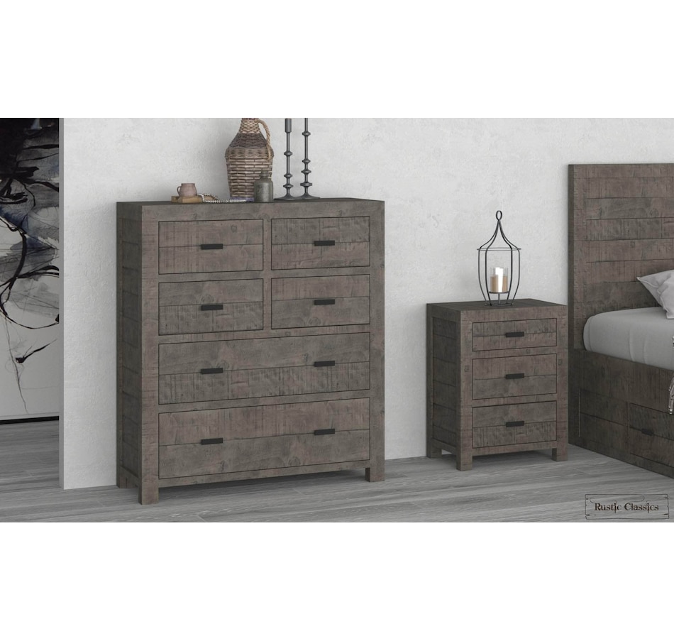 Image 976844_ALTMORE1.jpg, Product 976-844 / Price $1,299.99, Rustic Classics Whistler Reclaimed Wood 6 Drawer Chest in Grey from Rustic Classics on TSC.ca's Home & Garden department