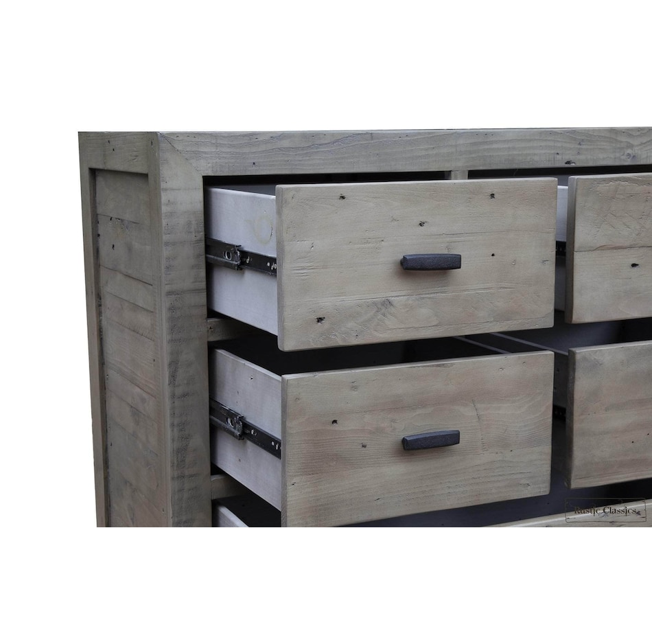 Image 976844_ALTMORE2.jpg, Product 976-844 / Price $1,299.99, Rustic Classics Whistler Reclaimed Wood 6 Drawer Chest in Grey from Rustic Classics on TSC.ca's Home & Garden department