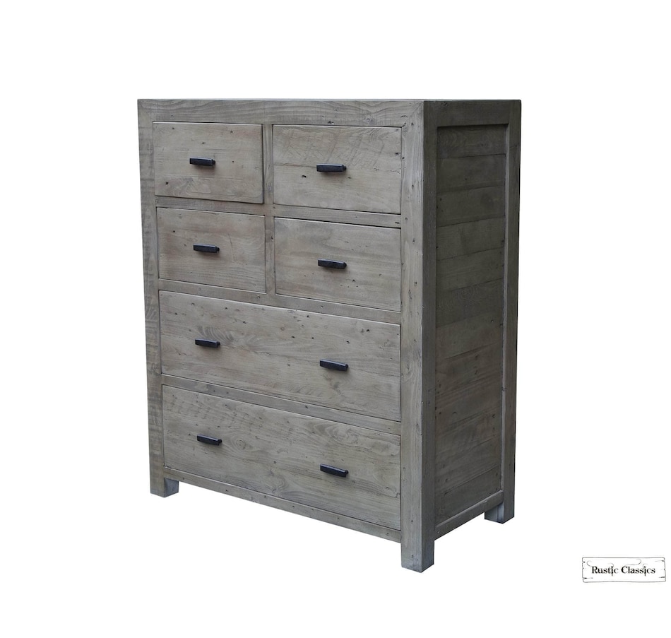 Image 976844_ALTMORE5.jpg, Product 976-844 / Price $1,299.99, Rustic Classics Whistler Reclaimed Wood 6 Drawer Chest in Grey from Rustic Classics on TSC.ca's Home & Garden department