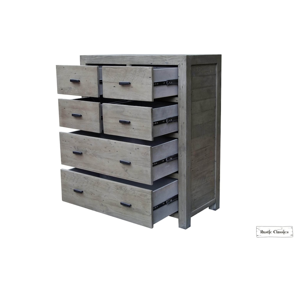 Image 976844_ALTMORE6.jpg, Product 976-844 / Price $1,299.99, Rustic Classics Whistler Reclaimed Wood 6 Drawer Chest in Grey from Rustic Classics on TSC.ca's Home & Garden department