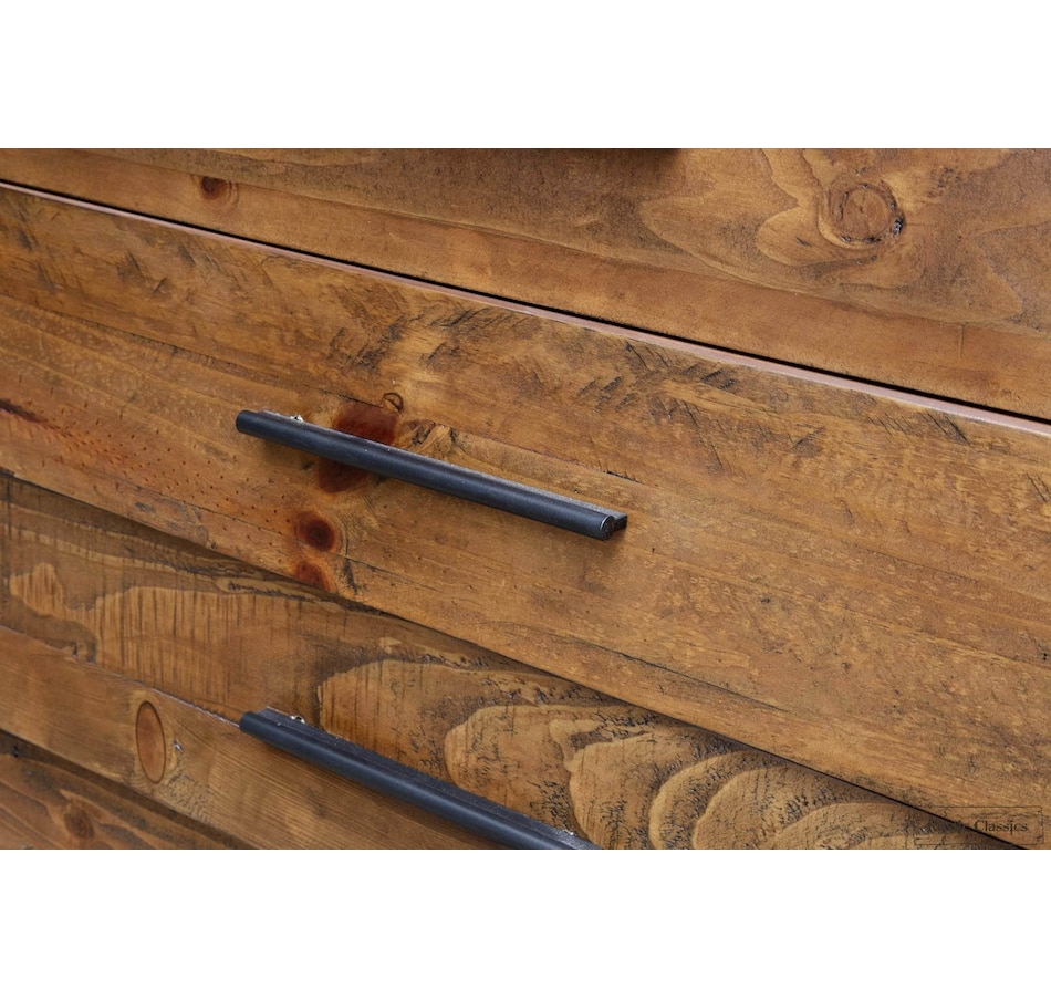 Image 976848_ALTMORE11.jpg, Product 976-848 / Price $999.99, Rustic Classics Blackcomb Reclaimed Wood and Metal 6 Drawer Chest in Coffee Bean from Rustic Classics on TSC.ca's Home & Garden department