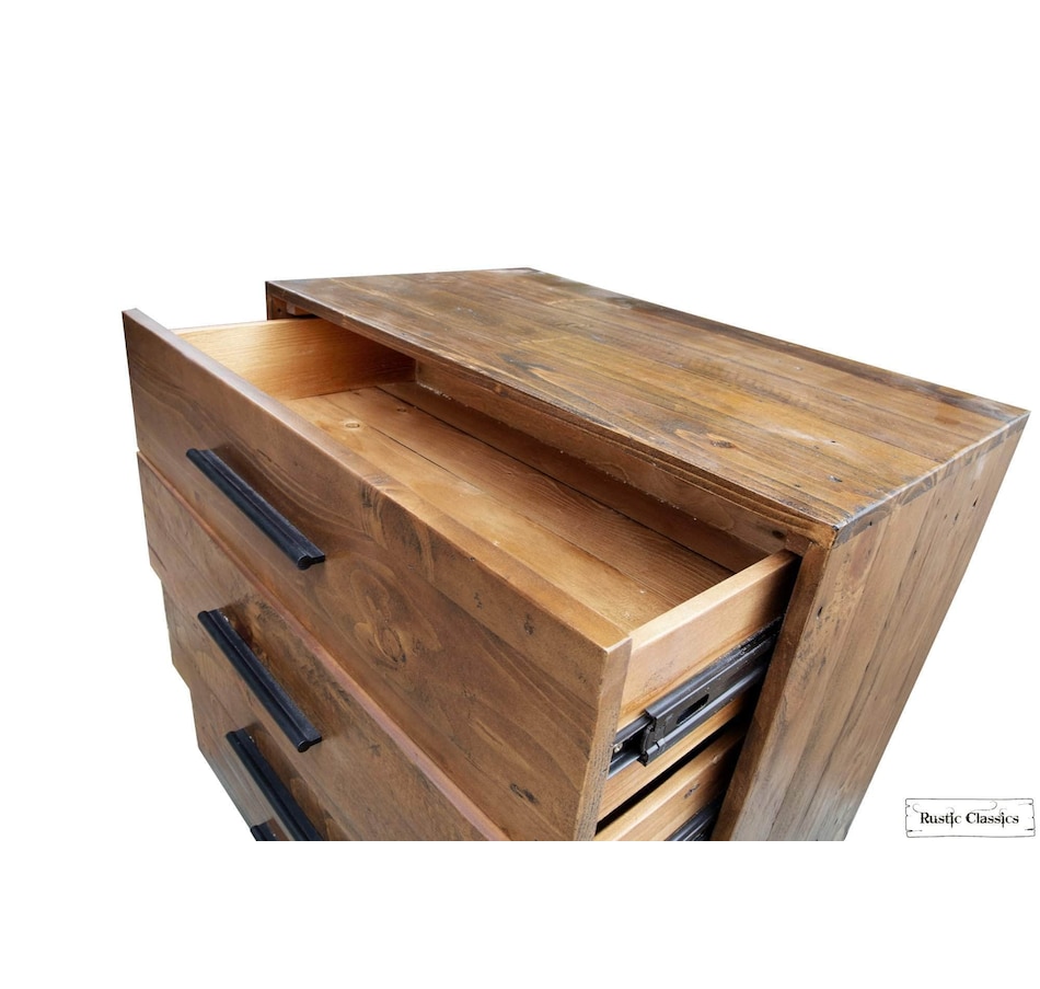Image 976848_ALTMORE12.jpg, Product 976-848 / Price $999.99, Rustic Classics Blackcomb Reclaimed Wood and Metal 6 Drawer Chest in Coffee Bean from Rustic Classics on TSC.ca's Home & Garden department