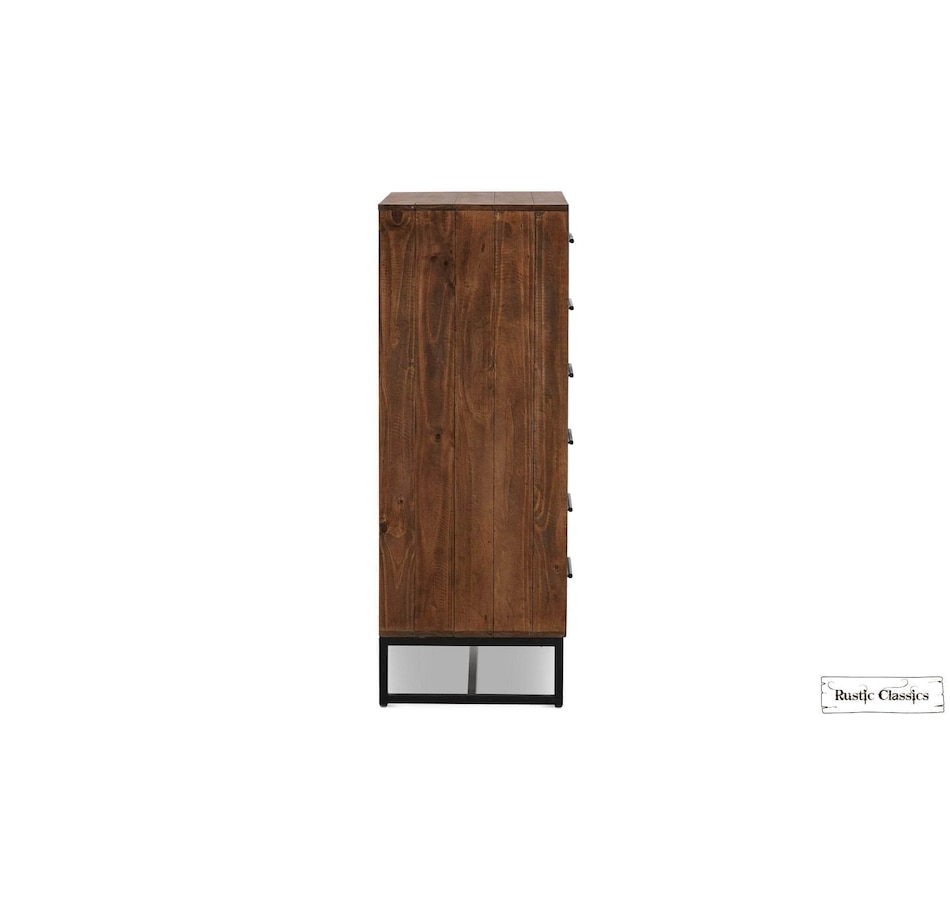 Image 976848_ALTMORE7.jpg, Product 976-848 / Price $999.99, Rustic Classics Blackcomb Reclaimed Wood and Metal 6 Drawer Chest in Coffee Bean from Rustic Classics on TSC.ca's Home & Garden department