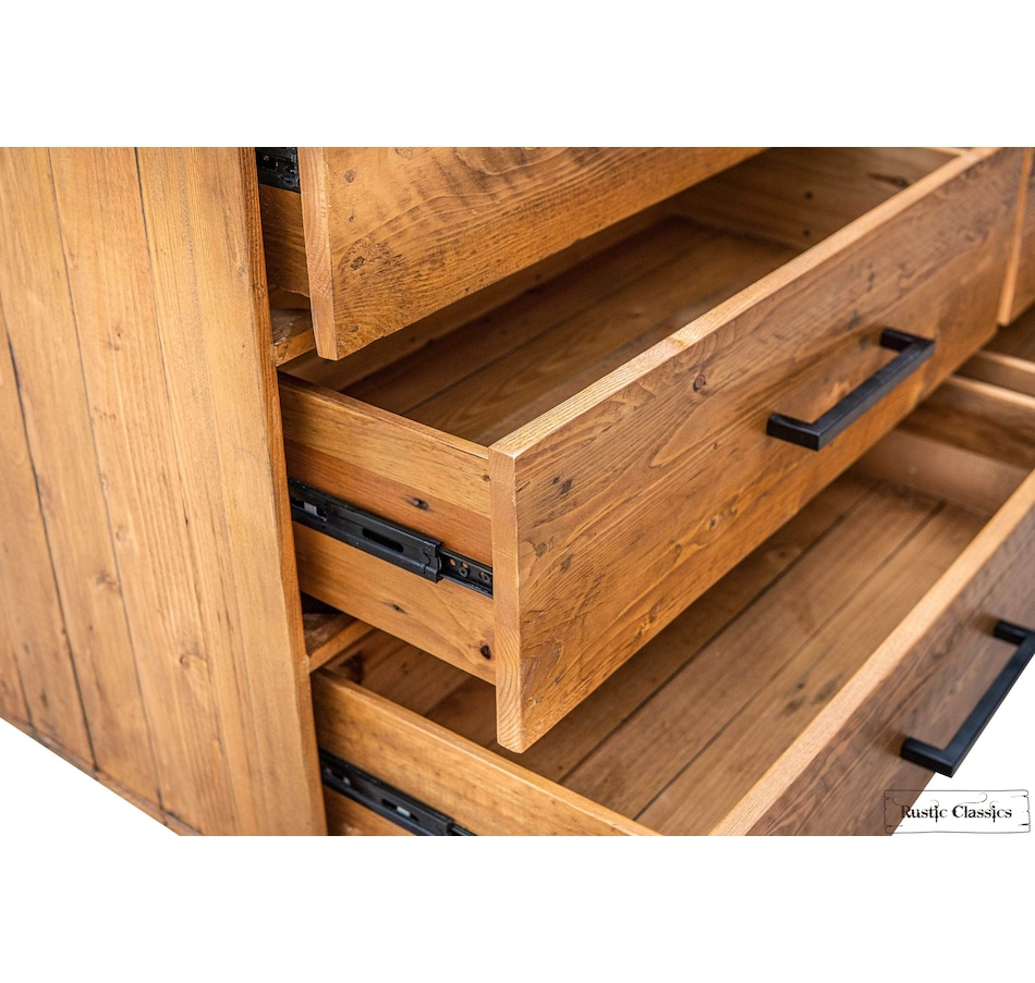 Image 976869_ALTMORE5.jpg, Product 976-869 / Price $1,049.99, Rustic Classics Cypress Reclaimed Wood 6 Drawer Dresser in Spice from Rustic Classics on TSC.ca's Home & Garden department