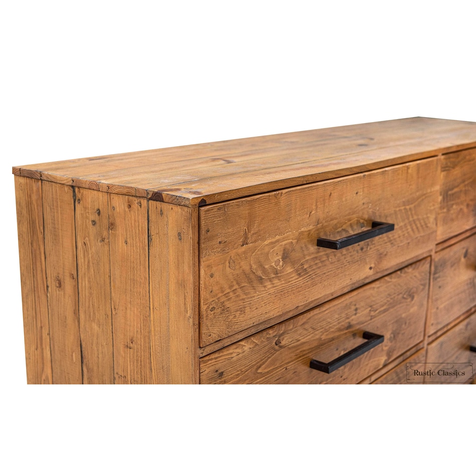 Image 976869_ALTMORE6.jpg, Product 976-869 / Price $1,049.99, Rustic Classics Cypress Reclaimed Wood 6 Drawer Dresser in Spice from Rustic Classics on TSC.ca's Home & Garden department