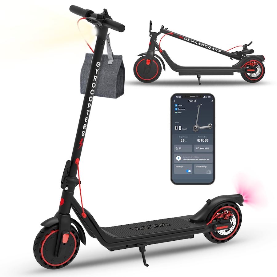 Image 978371.jpg, Product 978-371 / Price $339.99, Gyrocopters Flash 6.0 Electric Scooter (2026 Model) for Adult & Teens | UL 2272 approved from Gyrocopters on TSC.ca's Health & Fitness department
