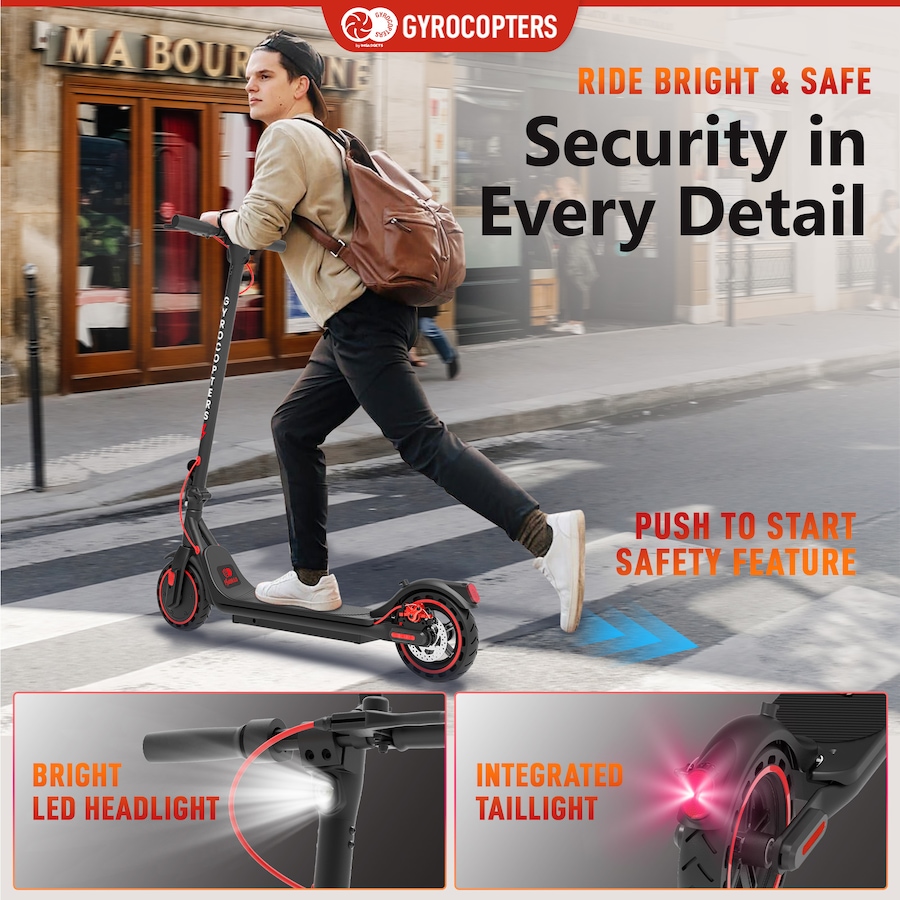 Image 978371_ALTMORE12.jpg, Product 978-371 / Price $339.99, Gyrocopters Flash 6.0 Electric Scooter (2026 Model) for Adult & Teens | UL 2272 approved from Gyrocopters on TSC.ca's Health & Fitness department