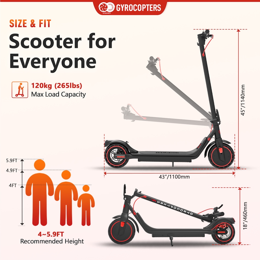Image 978371_ALTMORE13.jpg, Product 978-371 / Price $339.99, Gyrocopters Flash 6.0 Electric Scooter (2026 Model) for Adult & Teens | UL 2272 approved from Gyrocopters on TSC.ca's Health & Fitness department
