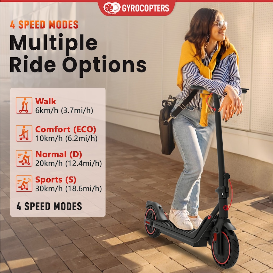 Image 978371_ALTMORE4.jpg, Product 978-371 / Price $339.99, Gyrocopters Flash 6.0 Electric Scooter (2026 Model) for Adult & Teens | UL 2272 approved from Gyrocopters on TSC.ca's Health & Fitness department