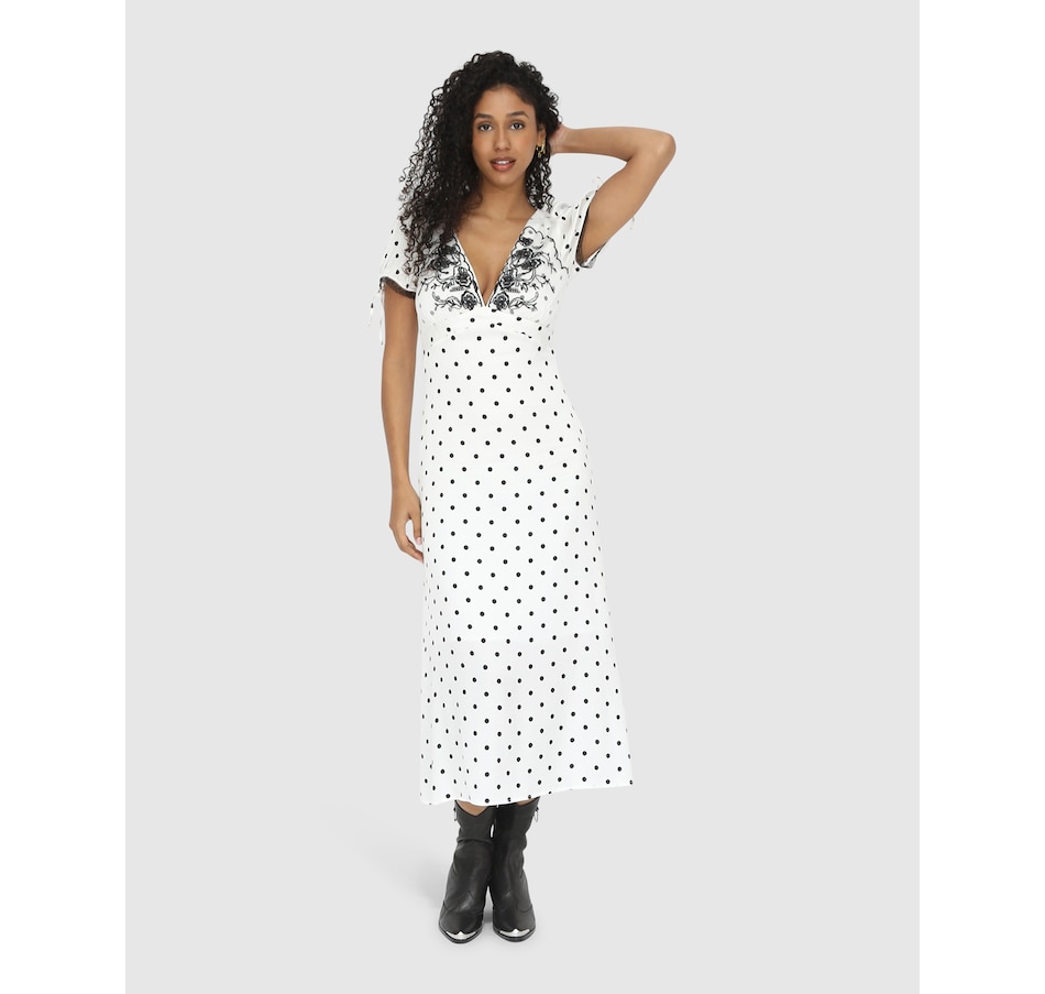 Image 978419_ALTMORE1.jpg, Product 978-419 / Price $91.98, belle & bloom You & I Polka Dot Midi Dress from belle & bloom on TSC.ca's Fashion department