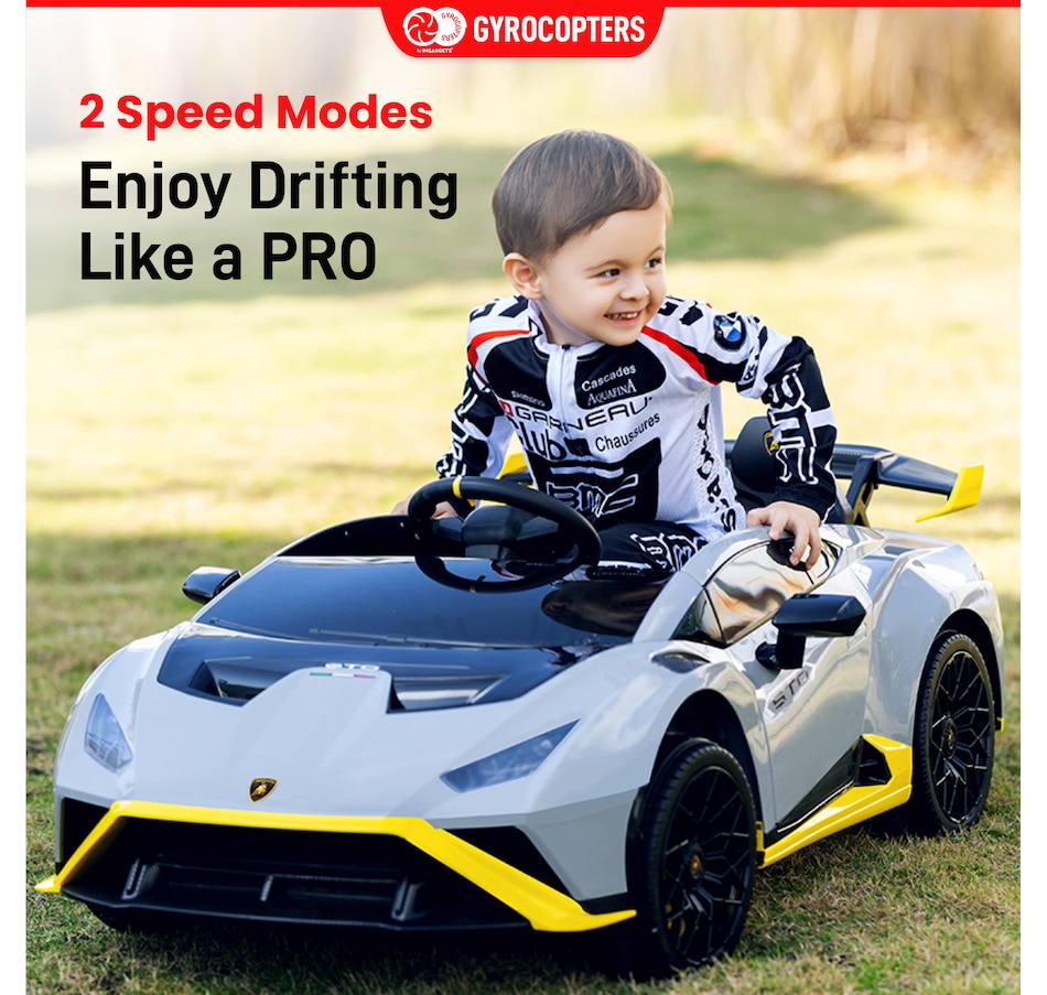 Image 978823_ALTMORE10.jpg, Product 978-823 / Price $299.99, Lamborghini Kids Two-Seater Huracan STO Ride-on Car | Two Seater from IMGadgets on TSC.ca's Toys & Hobbies department