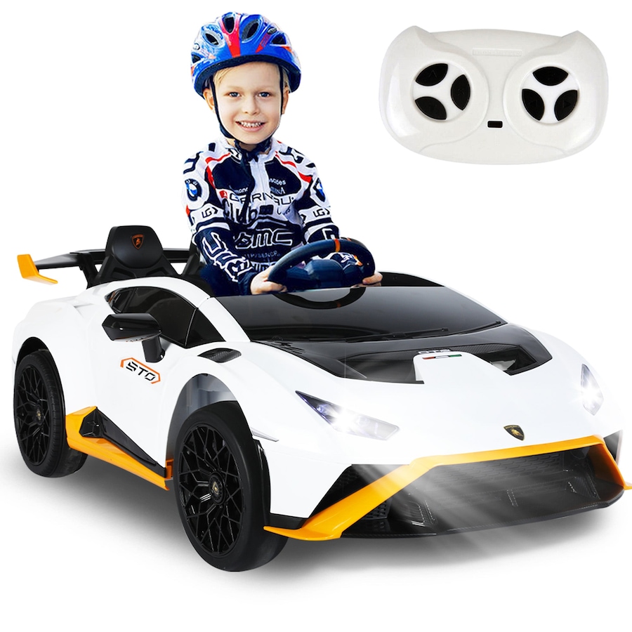 Image 978823_ST02.jpg, Product 978-823 / Price $381.99 - $382.99, Lamborghini Kids Two-Seater Huracan STO Ride-on Car | Two Seater from IMGadgets on TSC.ca's Toys & Hobbies department