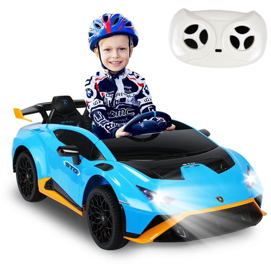 Image 978823_ST03.jpg, Product 978-823 / Price $381.99 - $382.99, Lamborghini Kids Two-Seater Huracan STO Ride-on Car | Two Seater from IMGadgets on TSC.ca's Toys & Hobbies department