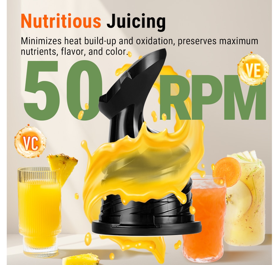 Image 978929_ALTMORE10.jpg, Product 978-929 / Price $219.99, Ventray Cold Press Juicer, Juicer Machine with 5.1 Inch Feed Chute - Purple from Ventray on TSC.ca's Kitchen department