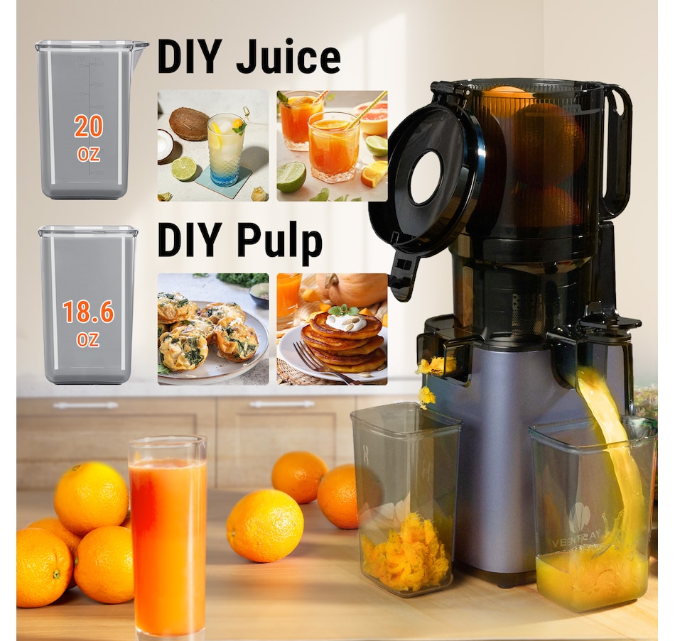 Image 978929_ALTMORE12.jpg, Product 978-929 / Price $219.99, Ventray Cold Press Juicer, Juicer Machine with 5.1 Inch Feed Chute - Purple from Ventray on TSC.ca's Kitchen department