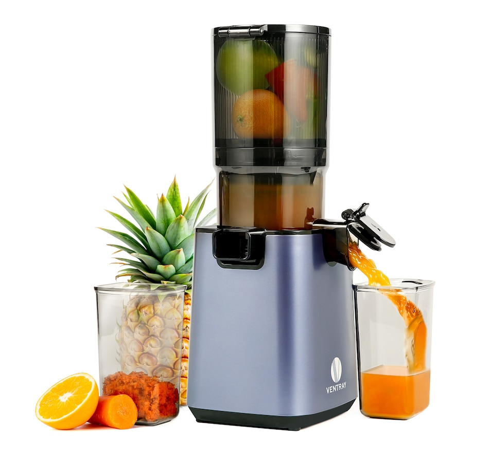 Image 978929_ST01.jpg, Product 978-929 / Price $219.99, Ventray Cold Press Juicer, Juicer Machine with 5.1 Inch Feed Chute - Purple from Ventray on TSC.ca's Kitchen department
