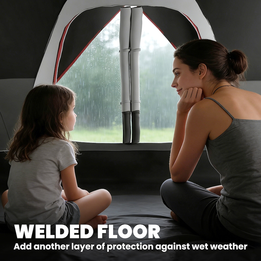 Image 980683_ALTMORE14.jpg, Product 980-683 / Price $152.99 - $169.99, Outsunny 2 Bedroom Camping Tent for 6-8 Person, Large Family Tent from Outsunny on TSC.ca's Health & Fitness department