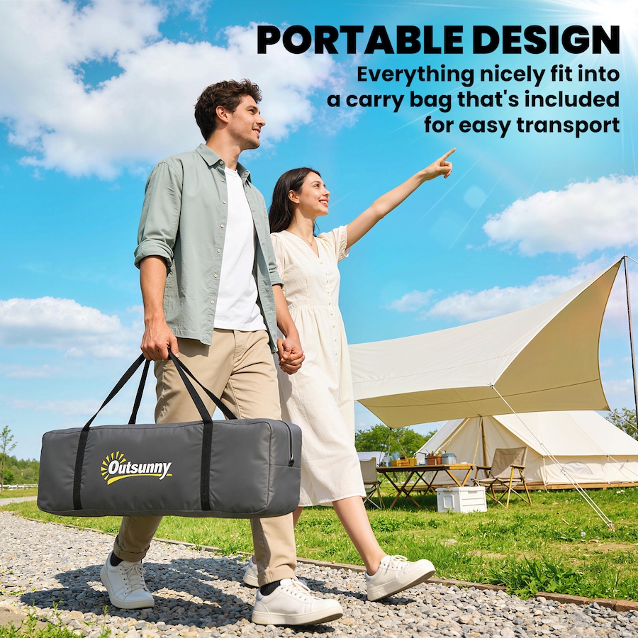 Image 980683_ALTMORE15.jpg, Product 980-683 / Price $152.99 - $169.99, Outsunny 2 Bedroom Camping Tent for 6-8 Person, Large Family Tent from Outsunny on TSC.ca's Health & Fitness department