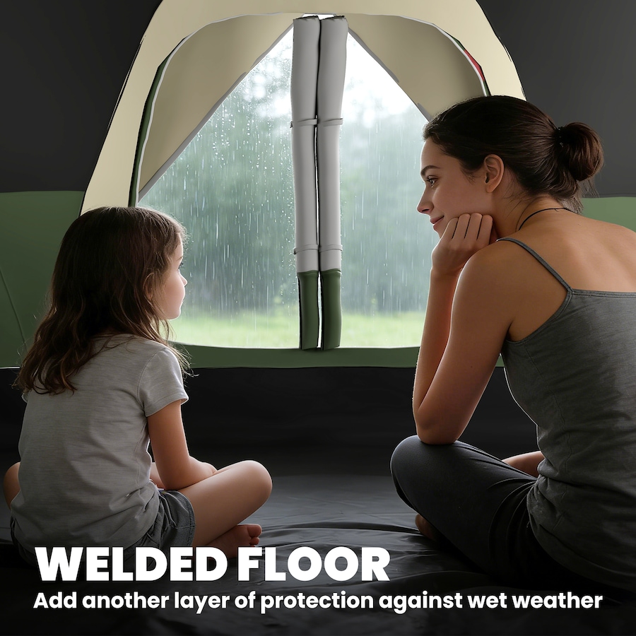 Image 980683_ALTMORE5.jpg, Product 980-683 / Price $152.99 - $169.99, Outsunny 2 Bedroom Camping Tent for 6-8 Person, Large Family Tent from Outsunny on TSC.ca's Health & Fitness department