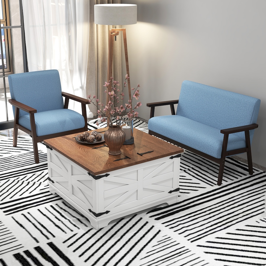 Image 980689_ALTMORE24.jpg, Product 980-689 / Price $239.99, HOMCOM Loveseat Sofa Modern 2 Seater Couch with Rubber Wood Frame from HOMCOM on TSC.ca's Home & Garden department
